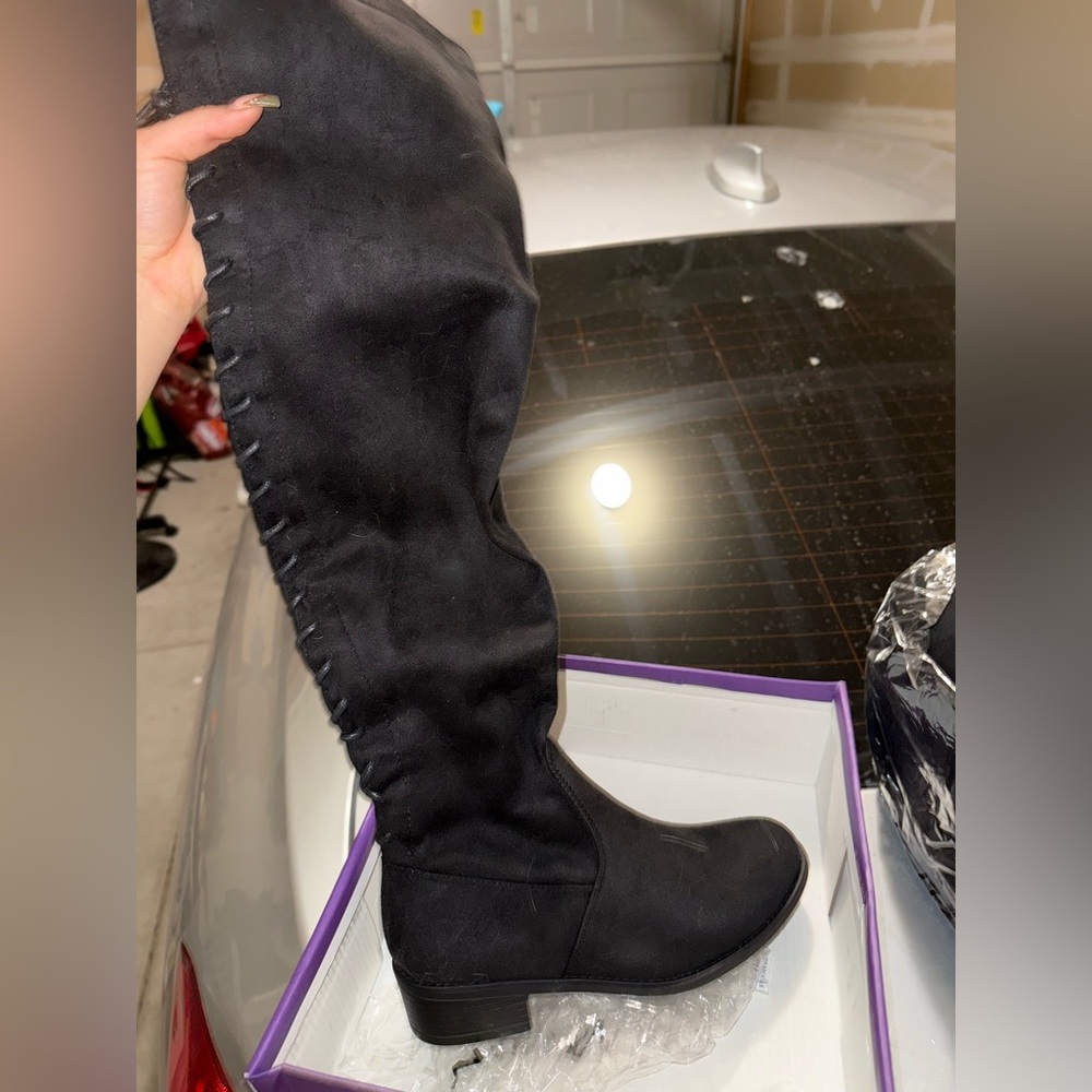 Knee-high boots
